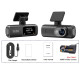 Dashcam Voiture Double Caméra 4K 1080P WiFi Vision Nocturne Connexion Smartphone - www.yonis-shop.com