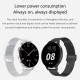 Montre Connectée De Suivi Santé Avec Écran AMOLED Rond 466x466 Appels Bluetooth 150 Modes Sport Auto