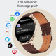 Montre Connectée De Suivi Santé Avec Écran AMOLED Rond 466x466 Appels Bluetooth 150 Modes Sport Auto