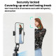 Perche Selfie Et Trépied Pour Smartphone Avec Suivi Automatique Du Visage Contrôle Gestuel Et Rotati