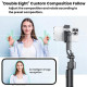 Perche Selfie Et Trépied Pour Smartphone Avec Suivi Automatique Du Visage Contrôle Gestuel Et Rotati