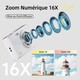 Appareil Photo Numérique Portable Pour Voyage 4K 48MP Double Objectif Autofocus Zoom 16x Écran 2,8 Pouces Carte 32Go Incluse ...