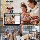 Appareil Photo Numérique Portable Pour Voyage 4K 48MP Double Objectif Autofocus Zoom 16x Écran 2,8 Pouces Carte 32Go Incluse ...