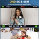 Appareil Photo Numérique Portable Pour Voyage 4K 48MP Double Objectif Autofocus Zoom 16x Écran 2,8 Pouces Carte 32Go Incluse ...