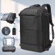 Sac À Dos Pour Ordinateur Portable 17 Pouces Extensible 27 À 37 L Convertible 2 En 1 Compartiment Sec Humide - www.yonis-shop...