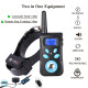 Collier Anti Aboiement Pour Petits Moyens Et Grands Chiens Avec Vibration Son Décharge Électrique Et Télécommande 500 M - www...
