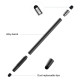 Stylet Tactile Passif Pour Smartphones Et Tablettes iOS Android À Double Embout Silicone Remplaçable
