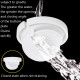 Siphon De Lavabo Anti-Odeurs En Acier Inoxydable À Évacuation Rapide Sortie Orientable À 360° Nettoy