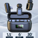 Micro Cravate Sans Fil Double Pour Smartphone Réduction De Bruit ENC Portée 30 m Autonomie 30 h - www.yonis-shop.com