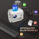 Vidéoprojecteur 720P 180 ANSI WiFi Double Bande Bluetooth 5.1 Avec Mise Au Point Électrique Et Suppo