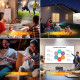 Vidéoprojecteur 720P 180 ANSI WiFi Double Bande Bluetooth 5.1 Avec Mise Au Point Électrique Et Suppo