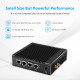 Mini PC Windows Quad-Core Économique et Silencieux avec Double Sortie HDMI VGA et Multi-Ports Pour P