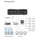 Mini PC Windows Quad-Core Économique et Silencieux avec Double Sortie HDMI VGA et Multi-Ports Pour P