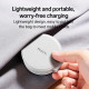 Chargeur Sans Fil 5 en 1 Pliable pour Téléphone Montre et Écouteurs avec Boîte de Rangement Intégrée et Sécurité Optimale - w...