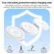 Chargeur Sans Fil 5 en 1 Pliable pour Téléphone Montre et Écouteurs avec Boîte de Rangement Intégrée et Sécurité Optimale - w...