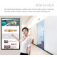 Cadre Photo Numérique Connecté 21.5 Pouces LCD Android 14 Haut-Parleurs Intégrés 4GB RAM 32GB Stockage Résolution Full HD WiF...