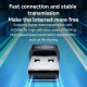 Clé Chromecast WiFi Sans Fil USB Haut Débit 150Mbps Connexion Instantanée Design Compact Portée 100m