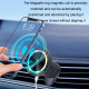 Chargeur Magsafe 15W Support Téléphone Sans Fil Magnétique Lumineux Pour Voiture et Bureau