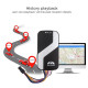 Traceur GPS Voiture 4G Bluetooth Étanche et Antipoussière avec Localisation Globale et Alerte de Vit