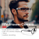 Lunettes Connectées HD 2.7K Caméra FPV Écran Couleur IPS Prise de Vue Facile Ultra Grand Angle 110° 