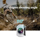 Lunettes Connectées HD 2.7K Caméra FPV Écran Couleur IPS Prise de Vue Facile Ultra Grand Angle 110° 