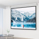 Support Mural Vidéoprojecteur Blanc Réglable Pour Écran Jusqu'à 20kg Installation Facile Sur Mur Ou 