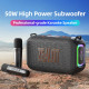 Enceinte Waterproof Portable Puissante 50W Avec Microphones Intégrés Pour Aventures En Plein Air