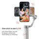 Stabilisateur Smartphone Pliable et Portable Avec Bras en Alliage d'Aluminium Pour Prises de Vue Gra