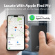 Traceur GPS Ultra-Mince Surface Miroir Avec Localisation Globale Et Batterie Longue Durée Pour iOS