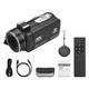 Caméscope Numérique 4K Écran Tactile IPS 3 Pouces Zoom Numérique 18X Vision Nocturne WiFi - www.yonis-shop.com