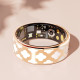 Bague Connectée Taille 10 En Or Rose Suivi Cardiaque Oxygène Sommeil Modes Sportifs Multiples Étanch