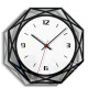 Horloge Murale Décorative En Acrylique Transparente Design Créatif Pour Toutes Pièces