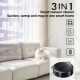 Robot Aspirateur Intelligent 3 En 1 Avec Brosse Double Et Forte Puissance D'Aspiration Pour Un Netto