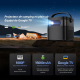 Mini Videoprojecteur Portable 5000 Lumens Android 9.0 4K 3D Full HD 1080P Batterie Longue Durée WiFi