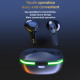Écouteurs Bluetooth Sans Fil Sport Réduction De Bruit Avec Lumière Respirante Et Son Dolby - www.yonis-shop.com