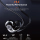 Casque Sport Sans Fil Bluetooth Léger Résistant À La Sueur Avec Réduction De Bruit Et Longue Autonom