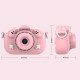 Appareil Photo Numérique Enfant 12MP 1080P Vidéo HD Écran 2 Pouces Zoom 4X Couleur Rose