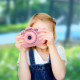 Appareil Photo Numérique Enfant 12MP 1080P Vidéo HD Écran 2 Pouces Zoom 4X Couleur Rose