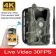 Caméra De Chasse 4K 4G Vision Nocturne Avec Contrôle À Distance Par Application