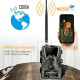 Caméra De Chasse Étanche IP66 Vision Nocturne Infrarouge Détection 120 Degrés Vidéo Full HD 1080p 3G