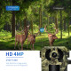 Caméra De Chasse Solaire 4MP Avec Alerte PIR Et Vision Nocturne 25m Pour Surveillance Animale