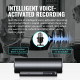 Dictaphone HD Réduction de Bruit Commande Vocale Magnétique 16GB Enregistrement Intelligent Longue D