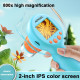 Microscope Pour Enfants 800x Avec Écran IPS 2 Pouces Prise De Photos Et Vidéos Longue Autonomie LED 