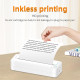 Mini Imprimante Bluetooth Sans Encre A4 Portable Pour Étudiants Bureau Maison Photos - www.yonis-shop.com