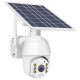Camera IP Full HD 1080P 4G Surveillance Solaire Vision Nocturne Audio Bidirectionnel Alarme PIR Rada
