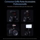 Caméscope Numérique 4K 64MP Écran IPS 3 Pouces Zoom Optique 12X WiFi Stabilisation D'image Partage Instantané - www.yonis-sho...