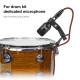 Microphone Dynamique 7 Pièces Pour Batterie Et Instruments Avec Installation Facile Et Excellente Re