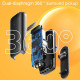 Microphone Sans Fil Pour Enregistrement Extérieur Réduction De Bruit Haute Définition