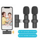 Microphone Sans Fil Lavalier Type-C 1 To 1 Pour Téléphone Mobile Vidéo En Direct Haute Qualité