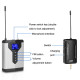 Microphone Lavalier Sans Fil Polyvalent Pour Enregistrement USB et Vlog Avec Support et Batterie Lon
